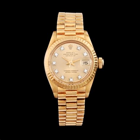 rolex klocka dam datejust|Rolex diamond Datejust.